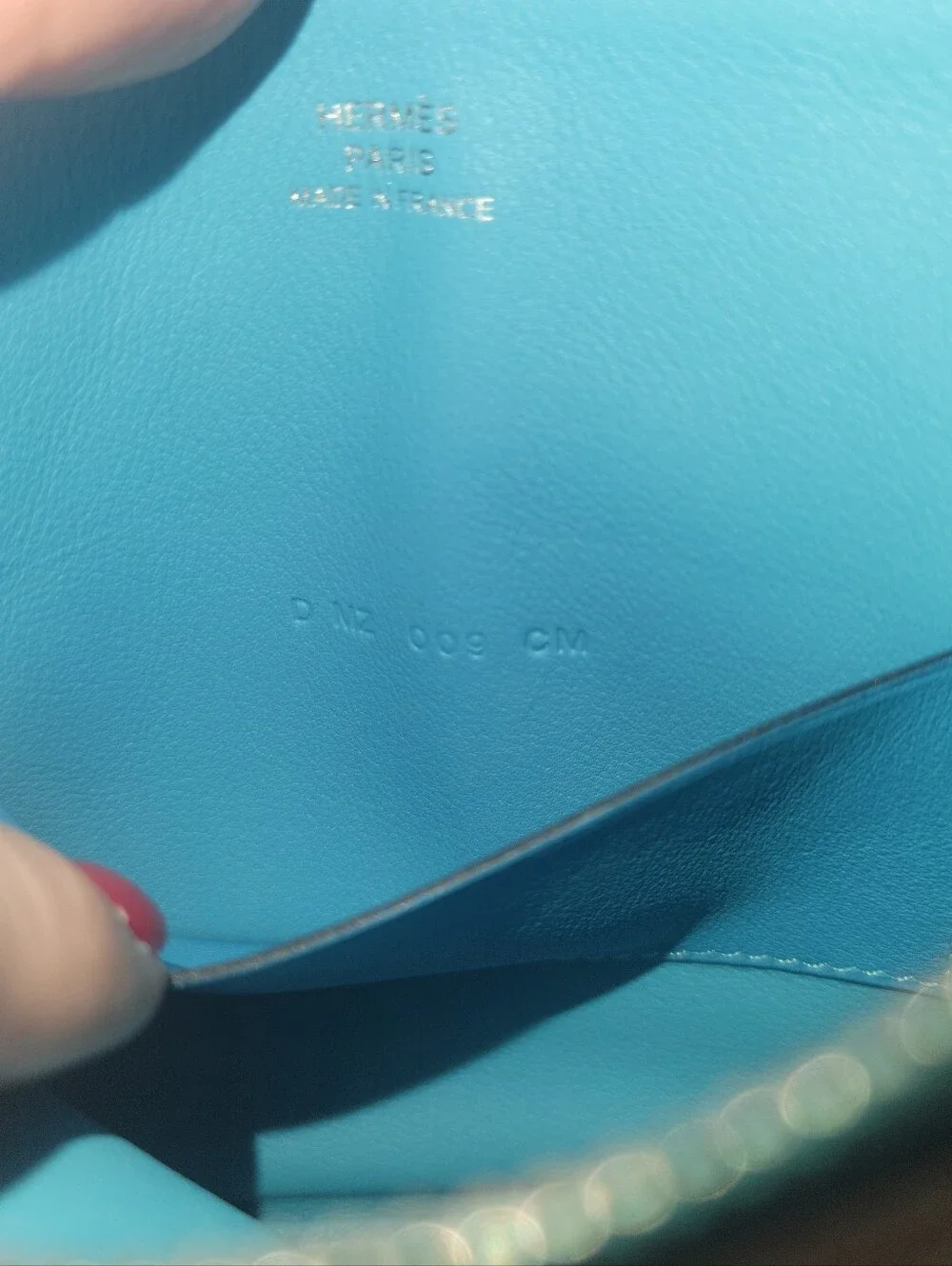 Hermès Authentic Carre Pouch